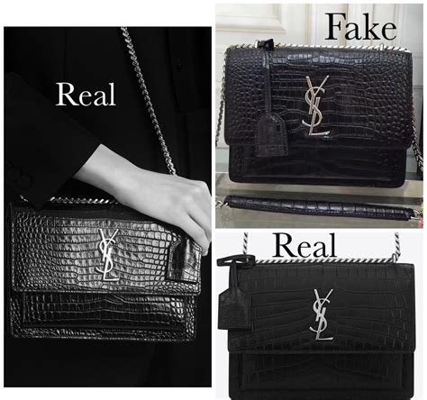 fake yves saint laurent bags|how to spot a fake ysl bag.